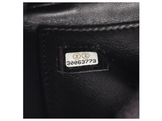 Bolsa de Ombro Chanel CC Filigree Preto Vermelho Multicor - vista 5