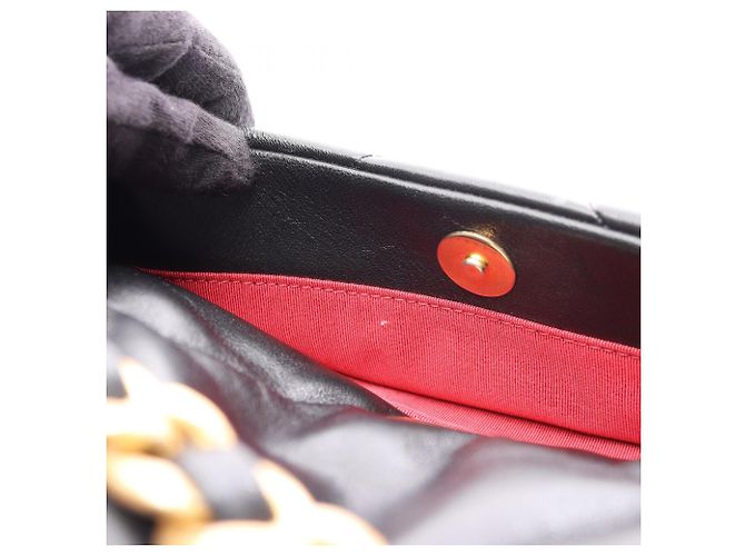 Borsa a tracolla Chanel 19 Dixneuf in pelle Nero - vista 8