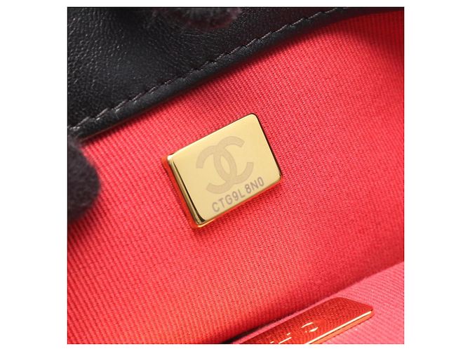 Borsa a Spalla Chanel 19 Dixneuf Matelassé Nero - vista 5