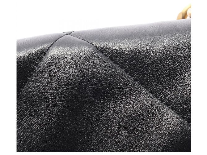 Borsa a Spalla Chanel 19 Dixneuf Matelassé Nero - vista 7