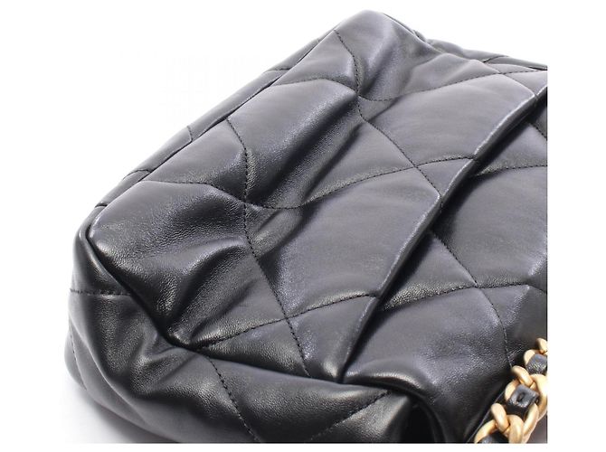 Borsa a Spalla Chanel 19 Dixneuf Matelassé Nero - vista 8