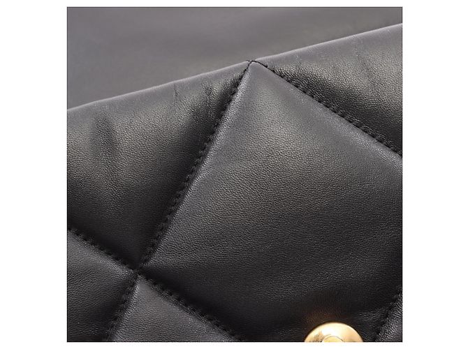 Borsa a Spalla Chanel 19 Dixneuf Matelassé Nero - vista 7