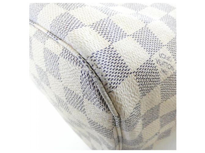 Bolso Louis Vuitton Damier Azur Neverfull MM Azul - vista 2