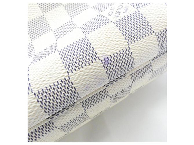 Bolso Louis Vuitton Damier Azur Neverfull MM Azul - vista 3