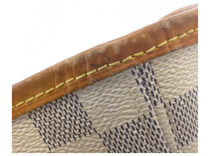 Bolso Louis Vuitton Damier Azur Neverfull MM Azul - vista 4