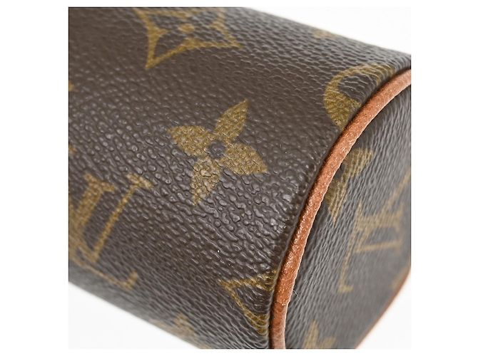 Louis Vuitton Papillon Pochette Monogram Canvas Mini Marrone - vista 6
