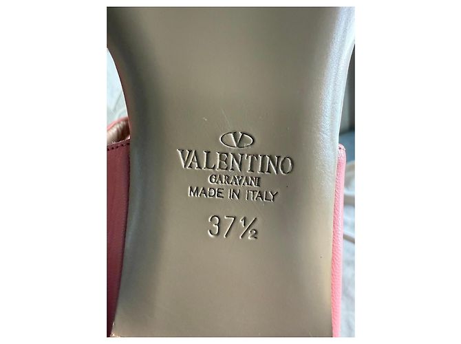 Valentino Garavani Ballerine Rockstud Rosa - vista 7