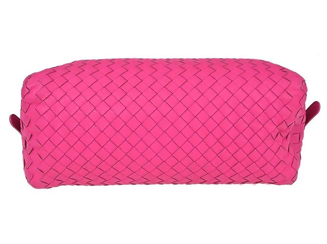 Bottega Veneta Pelle Intrecciato Rosa - vista 4
