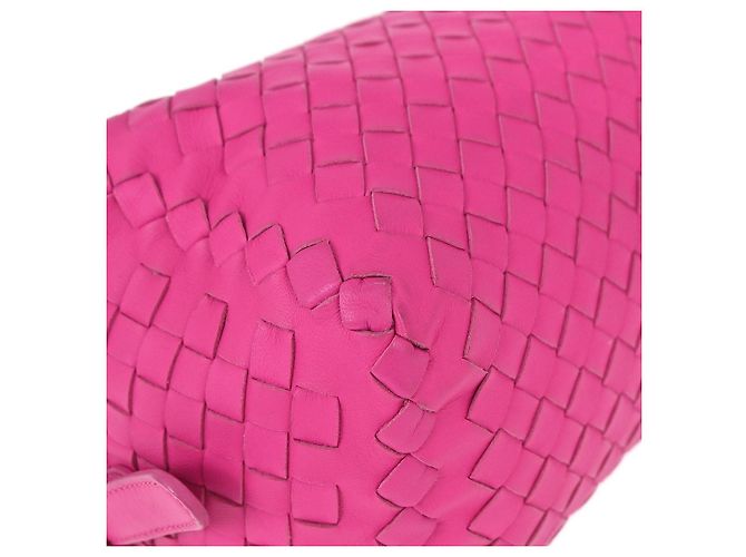 Bottega Veneta Pelle Intrecciato Rosa - vista 6
