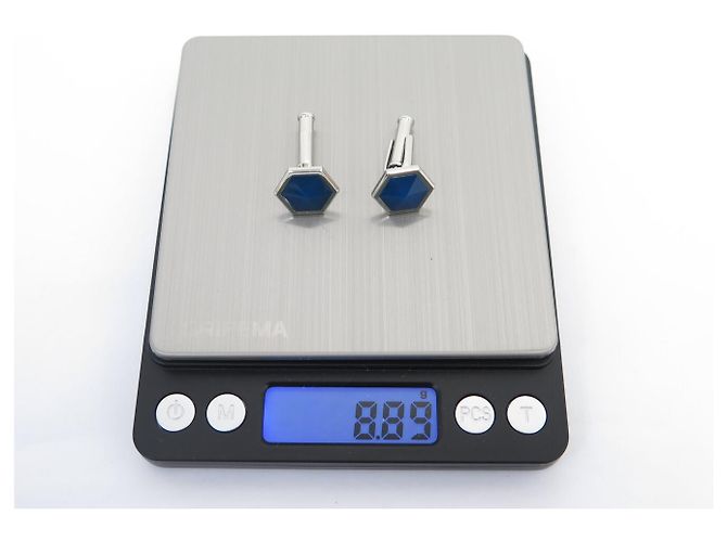 NEW MONTBLANC SARTORIAL 118600 STEEL LACQUER CUFFLINKS - view 10