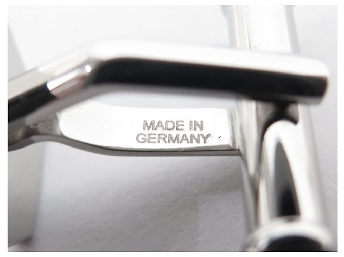 NEW MONTBLANC SARTORIAL 118600 STEEL LACQUER CUFFLINKS - view 4