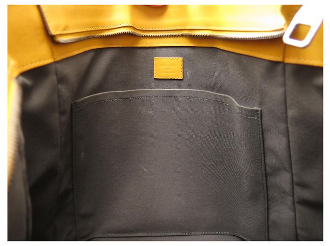 BORSA LOUIS VUITTON TADAO SOLAR N41228 PELLE DAMIER EMPREINTE GIALLA Giallo - vista 9