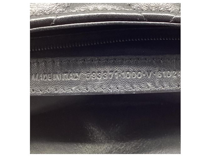 Borsa a tracolla Balenciaga Medium Touch B. in pelle trapuntata nera Nero - vista 6