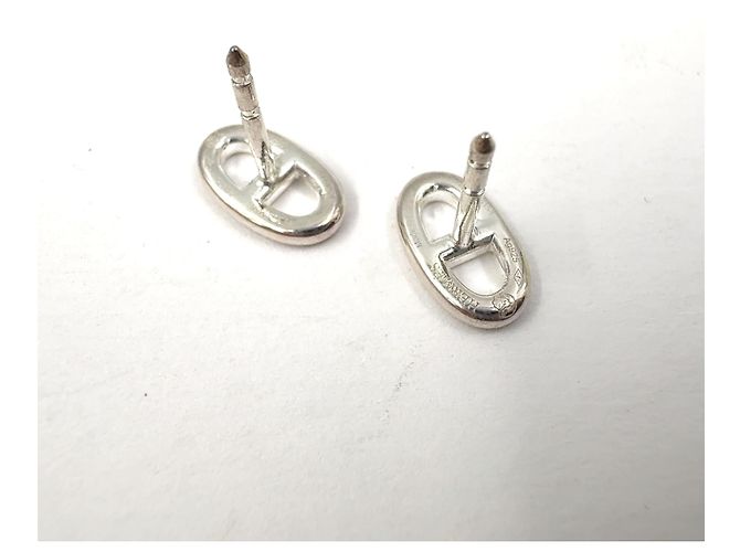 Chaîne d'ancre Hermès Pendientes Hermes Silver Chaine d'Ancre - vista 7