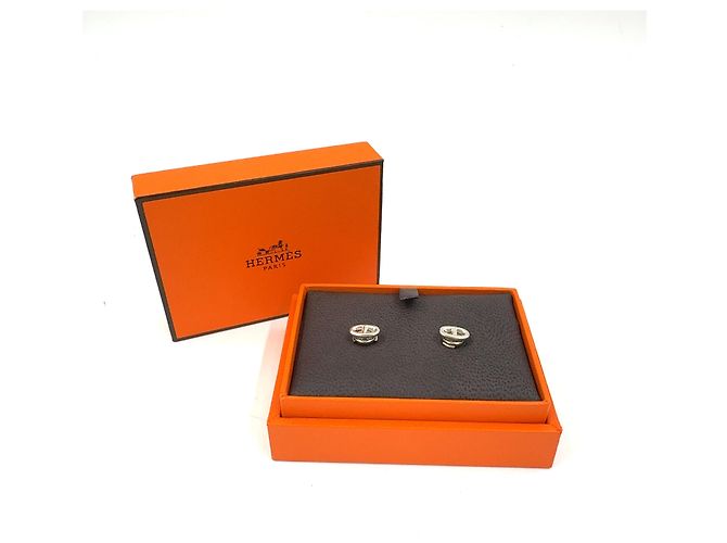 Chaîne d'ancre Hermès Pendientes Hermes Silver Chaine d'Ancre - vista 8