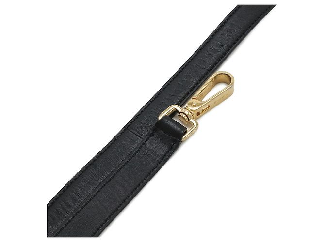 Borsa a tracolla biker in pelle nappa Miu Miu Nero - vista 4