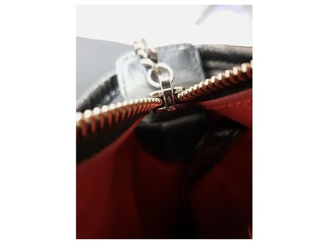 Borsa Hobo Chanel Small Gabrielle in pelle di vitello nera Nero - vista 12
