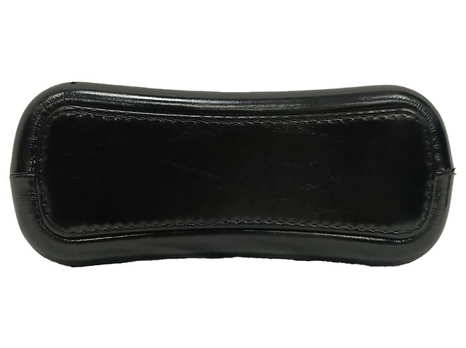 Borsa Hobo Chanel Small Gabrielle in pelle di vitello nera Nero - vista 9
