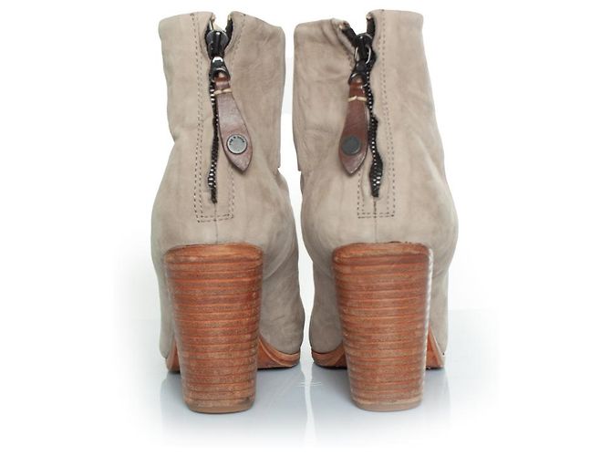Rag & Bone, NY Newbury botines con cremallera trasera Gris - vista 6