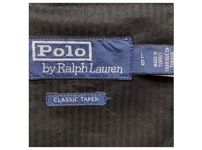 Polo Ralph Lauren Drawstring Pants in Black Wool - view 4