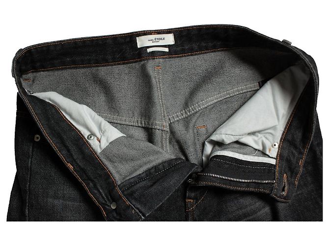 Isabel Marant Etoile, vaqueros negros - vista 5