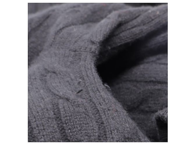 V-Ausschnitt-Pullover Ralph Lauren Black Label aus schwarzem Kaschmir - Ansicht 6