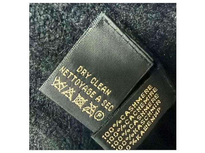 V-Ausschnitt-Pullover Ralph Lauren Black Label aus schwarzem Kaschmir - Ansicht 7