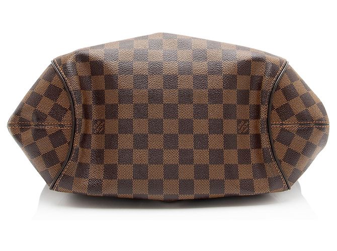 Borsa a spalla Louis Vuitton Damier Ebene Sistina MM Marrone - vista 4