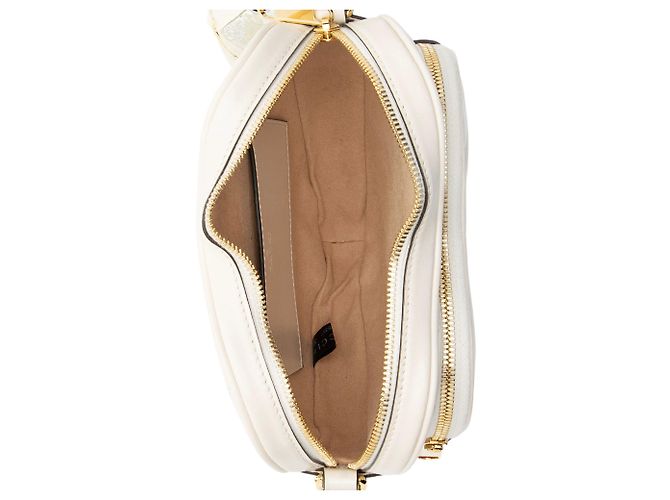 Gucci Matelasse Leder Interlocking G Mini Schultertasche Weiß - Ansicht 7