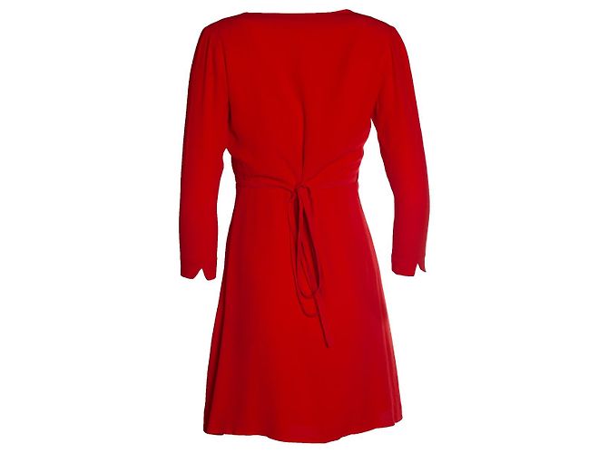 SéZane Sezane x LA dance project, Vestido cruzado rojo Roja - vista 3