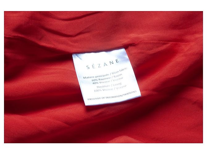 SéZane Sezane x LA dance project, Vestido cruzado rojo Roja - vista 6