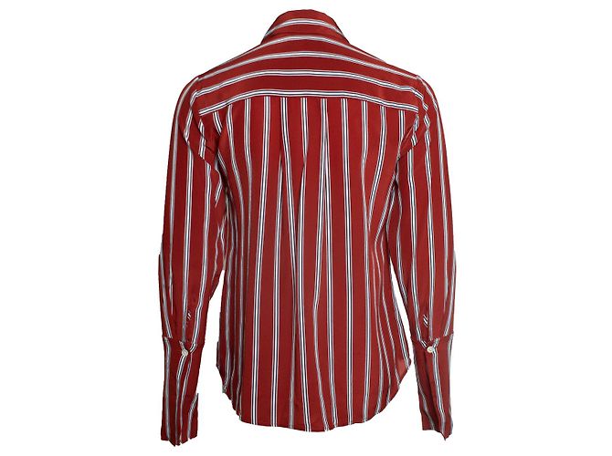 Frame Denim FRAME, camicia a righe rossa Rosso - vista 2