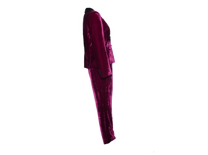 Masscob, traje de terciopelo rosa. - vista 2