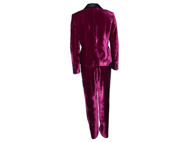 Masscob, traje de terciopelo rosa. - vista 3