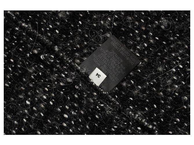 Isabel Marant Etoile, giacca in tweed grigio e nero Multicolore - vista 5