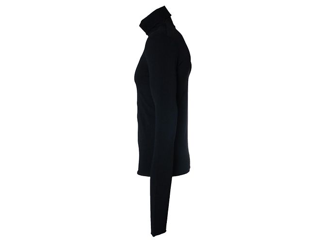 Bottega Veneta, Fall2020 cuello alto elástico negro - vista 4
