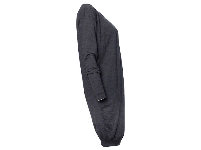 Lanvin, graues Wollkleid - Ansicht 3