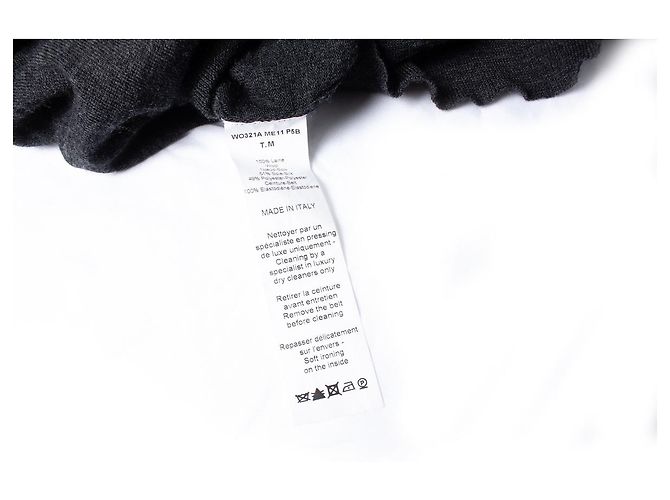 Lanvin, graues Wollkleid - Ansicht 6