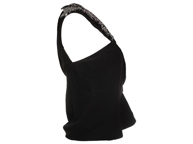 IRO, top Tacoma 22W con strass Negro - vista 4