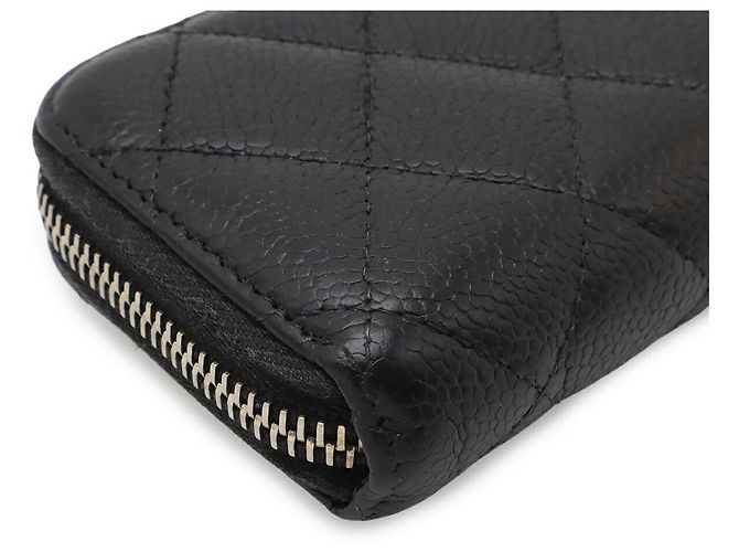 Monedero Chanel Caviar Skin Negro - vista 3