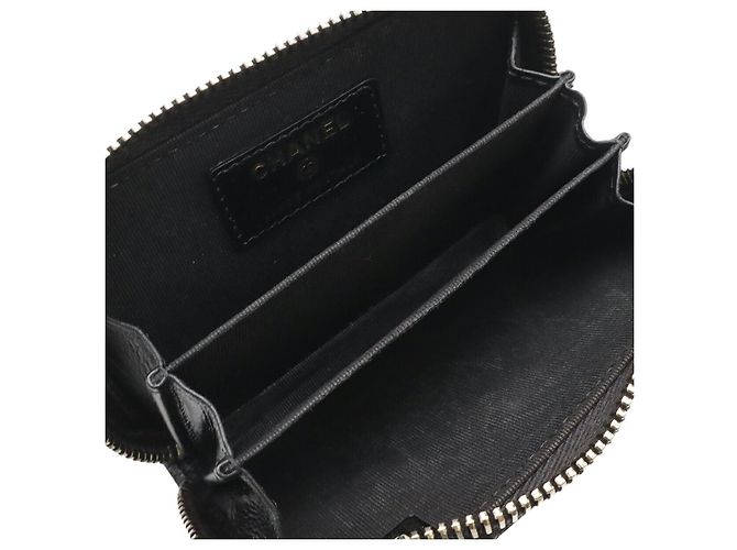 Monedero Chanel Caviar Skin Negro - vista 5