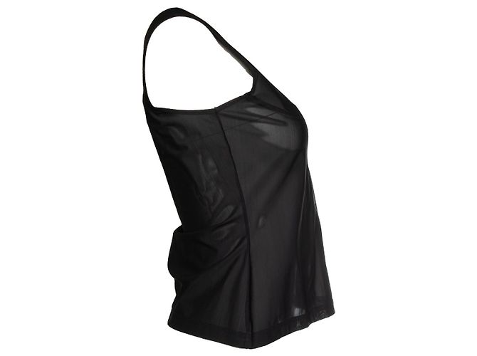 Thierry Mugler Mugler, Top trasparente nero - vista 4