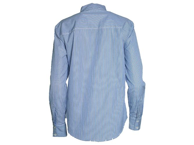 Anine bing, striped shirt in blue and white Multiple colors - view 2