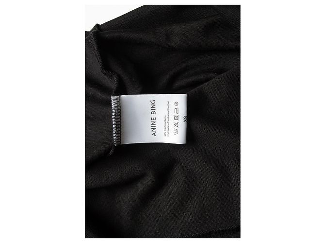 Anine Bing, schwarzes Kleid - Ansicht 6