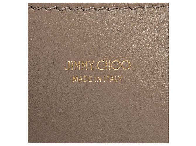 Jimmy Choo Ana Hobo aus Leder Braun Beige - Ansicht 8