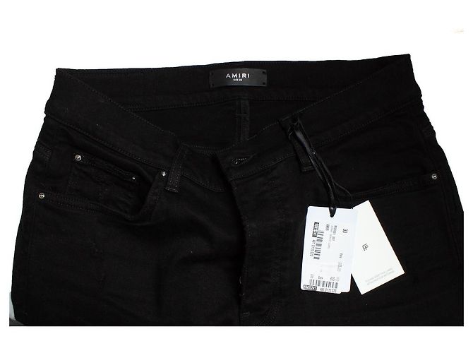 Amiri, vaqueros negros - vista 5