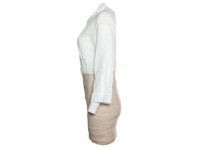 Alice + Olivia Alice & Olivia, Leinenhemdkleid Mehrfarben - Ansicht 2