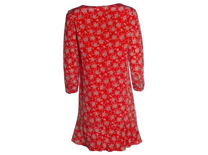 SéZane Sezane, Kleid mit Blumenprint Rot - Ansicht 2