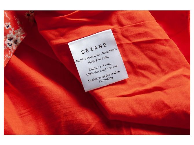 SéZane Sezane, Kleid mit Blumenprint Rot - Ansicht 5