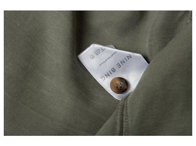 Anine Bing, Camicia verde con tasche - vista 5